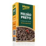 Feijão Preto Cozido no Vapor Vapza Caixa 500g 2 Unidades