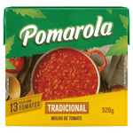 Molho de Tomate Tradicional Pomarola Caixa 520g
