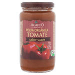 Polpa de Tomate Orgânica Suave Agreco Vidro 325g