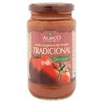 Molho de Tomate Orgânico Tradicional Agreco Vidro 325g