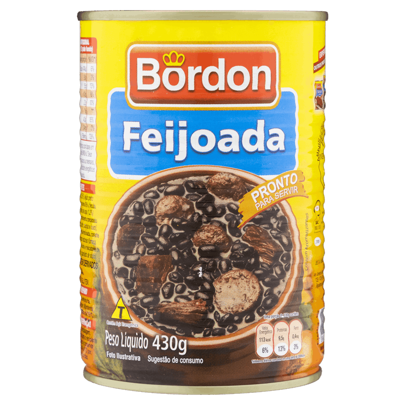 Feijoada Bordon Lata 430g