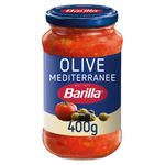 Molho de Tomate com Azeitona Barilla Vidro 400g