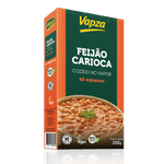 Feijão Carioca Cozido no Vapor Vapza Só Aquecer! Caixa 250g