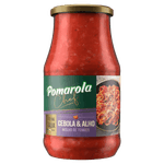 Molho de Tomate Cebola & Alho Pomarola Chef Vidro 420g