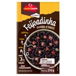 Feijoadinha Cozida no Vapor Caldo Bom Caixa 250g