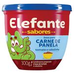 Extrato de Tomate Base para Carne de Panela Elefante Sabores Pote 300g