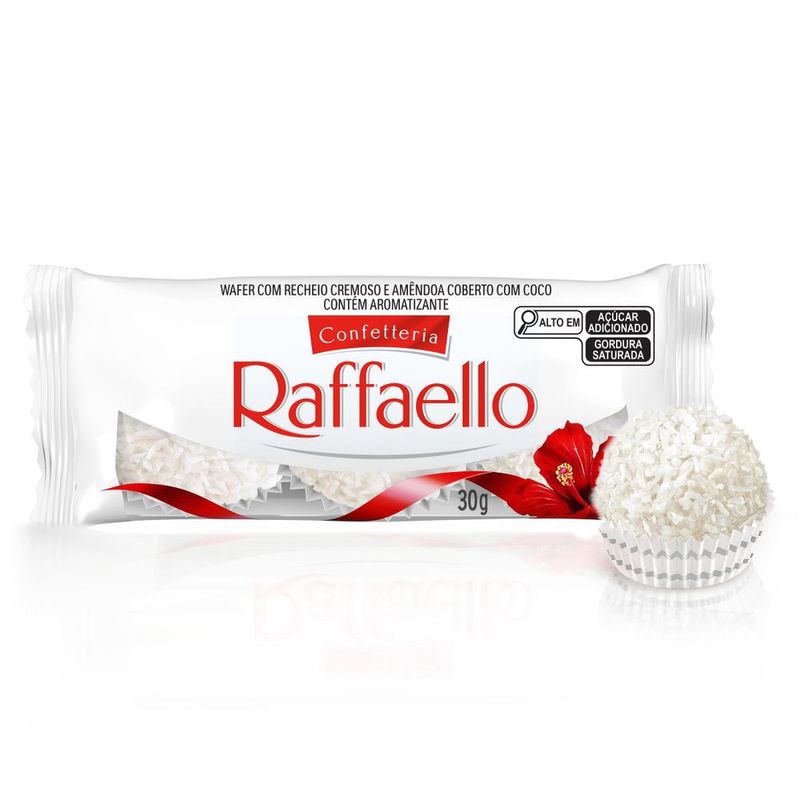 Bombom Wafer Raffaello Pacote 30g