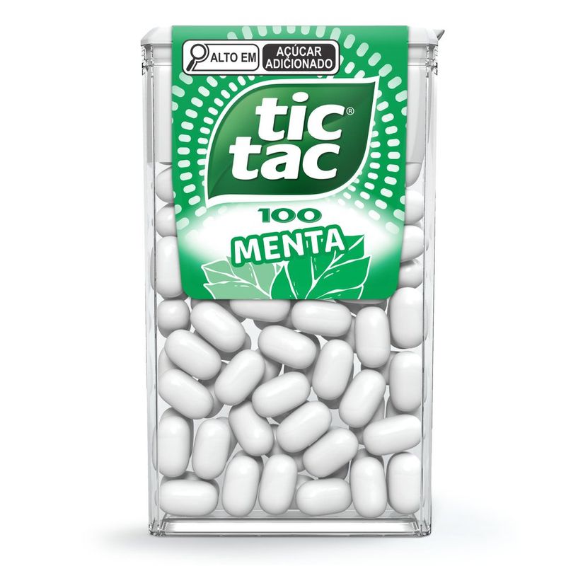 Pastilha Menta Tic Tac Caixa 49g