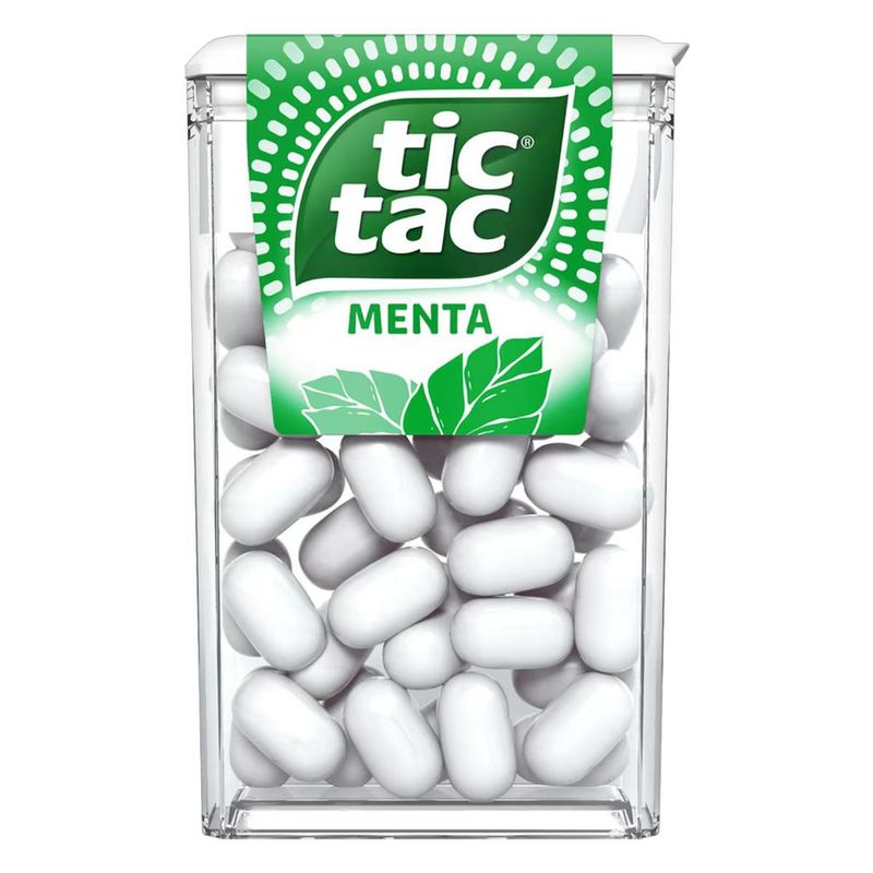 Pastilha Tic Tac Menta Caixa 14,5g