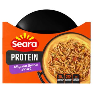 Filé Mignon Suíno com Purê Seara Protein Pote 270g