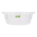 Bacia Plasvale Redonda Transparente Capacidade 5,5L
