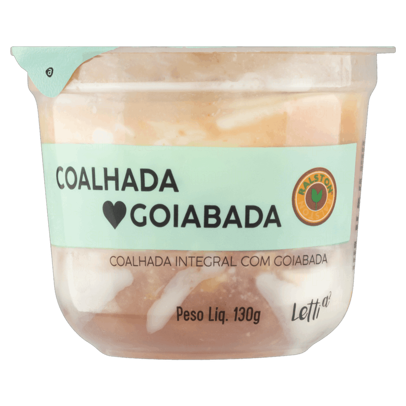 Coalhada Integral Goiabada Letti a² Pote 130g