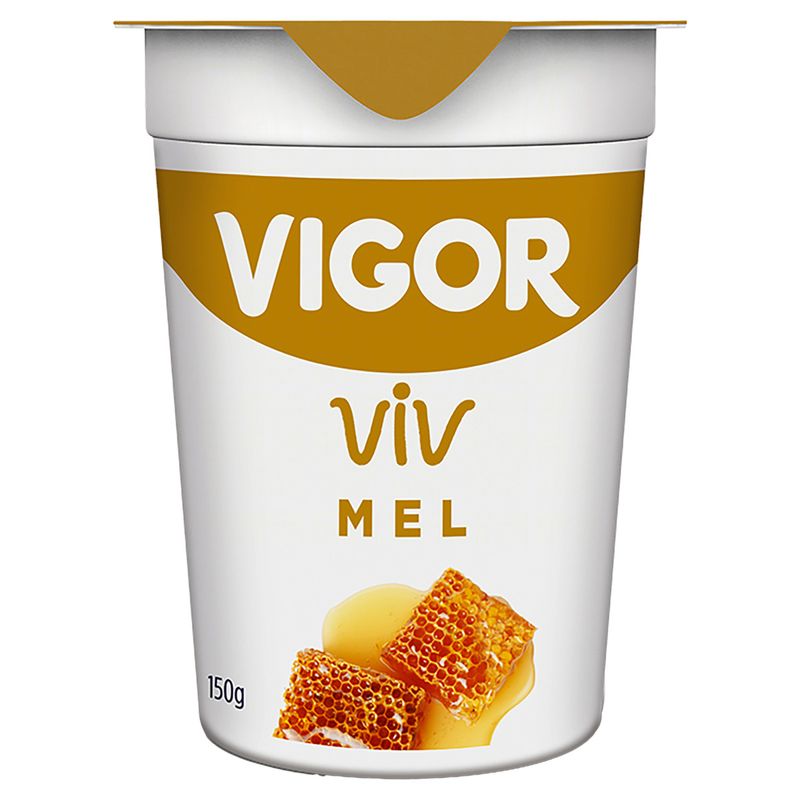Iogurte Vigor Natural Mel Pote 150g