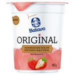 Iogurte Integral Morango Batavo Original Copo 160g