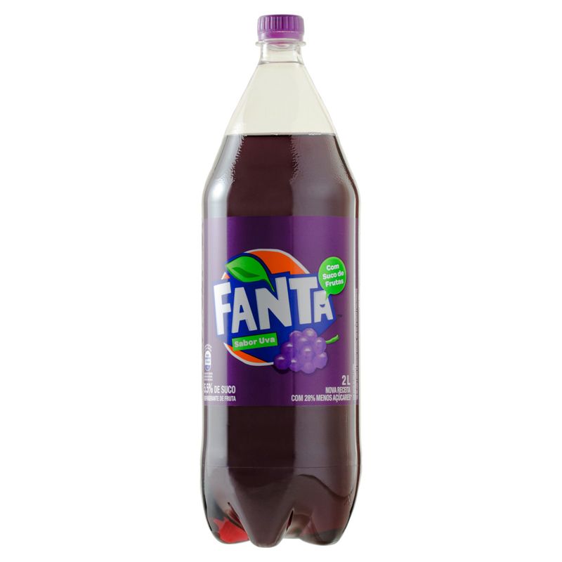 Refrigerante Uva Fanta Garrafa 2l