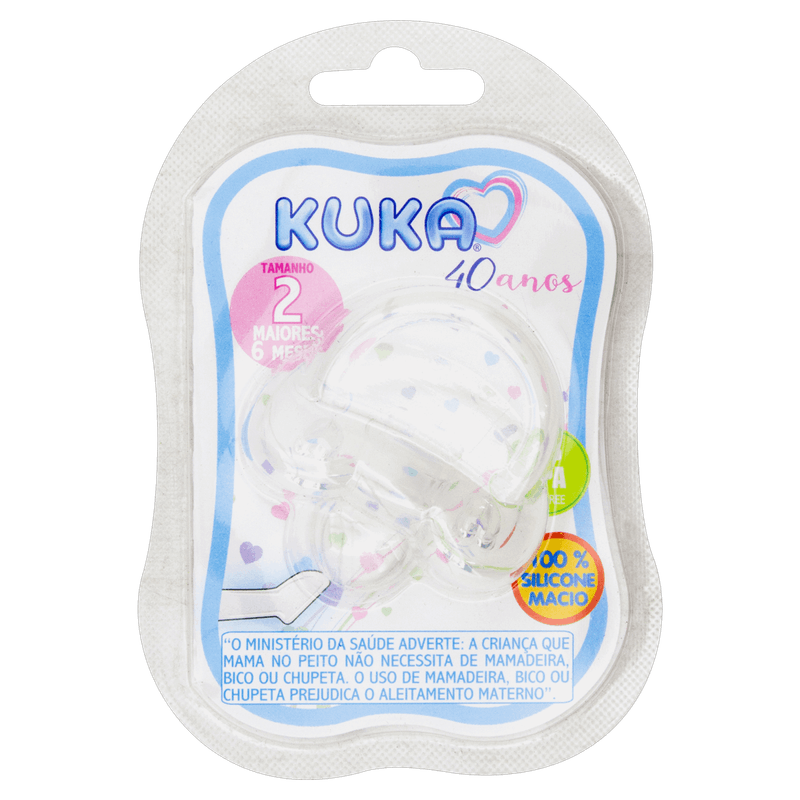 Chupeta Silicone Soft Kuka nº 2