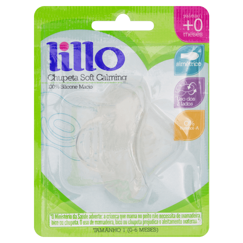 Chupeta Soft Calming Lillo nº 1