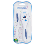 Conjunto Escova e Pente para Cabelo Azul Soft Kuka Baby 2 Unidades