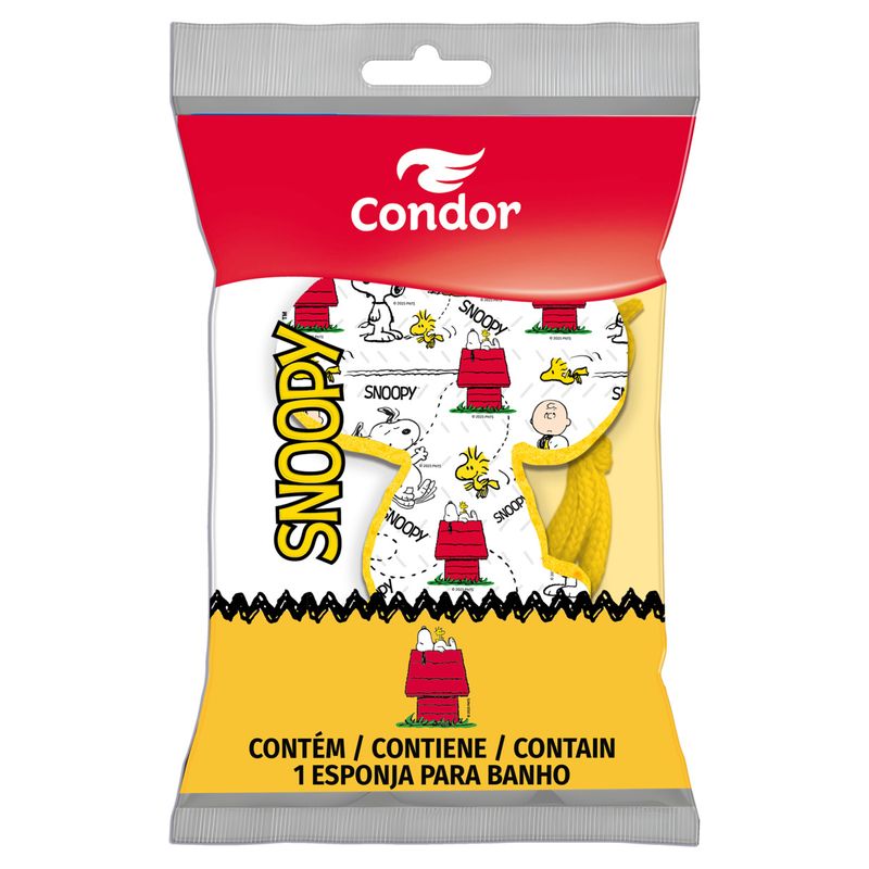 Esponja para Banho Snoopy Condor