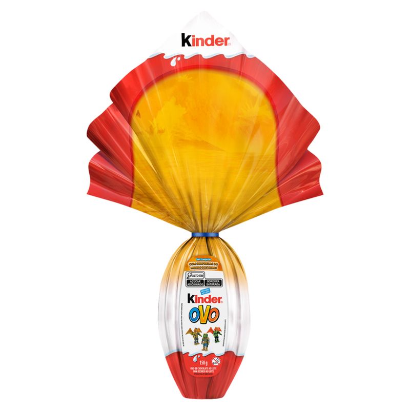 Ovo de Páscoa ao Leite Applaydu Meninos Kinder 150g Vem com Surpresa