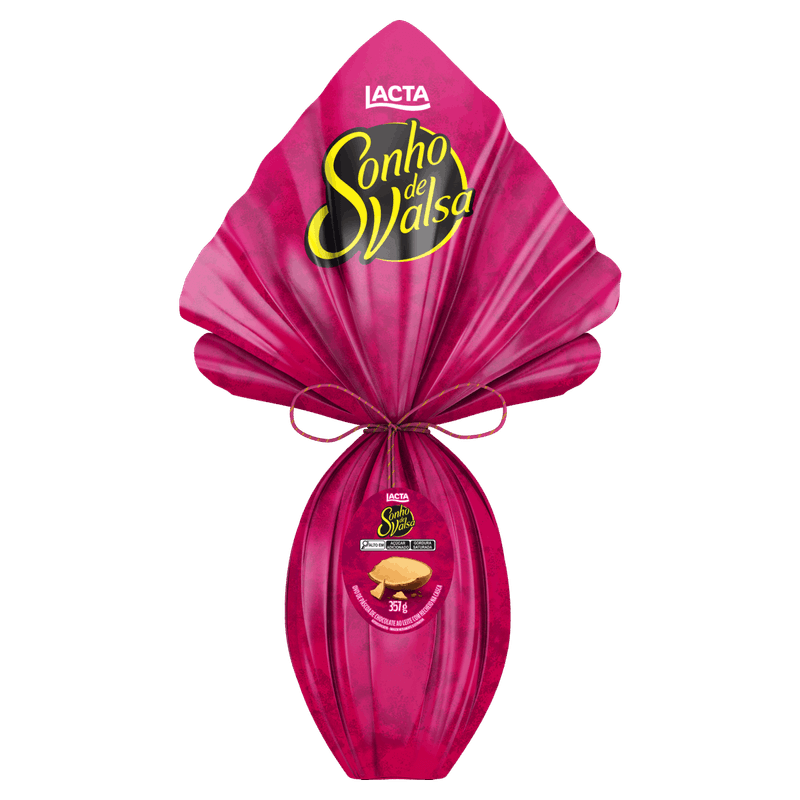 Ovo de Páscoa Sonho de Valsa Lacta 357g
