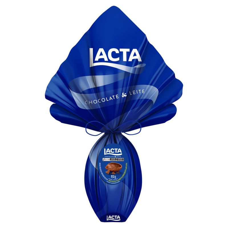Ovo de Páscoa ao Leite Lacta 157g