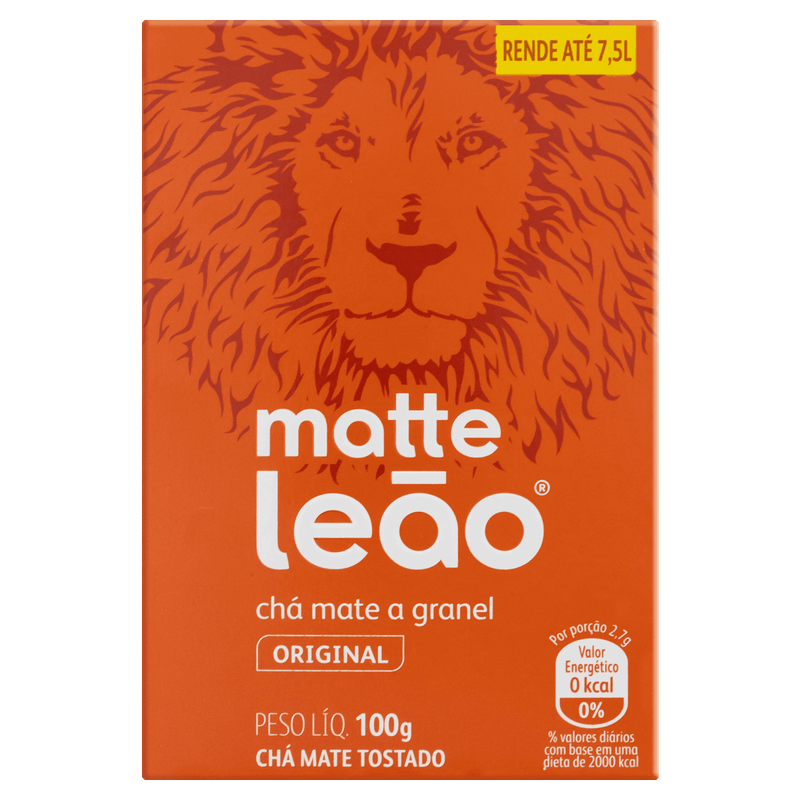 Chá Mate Original Matte Leão Caixa 100g