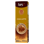Chá em Cápsula Chai Latte Tres Caixa 110g 10 Unidades