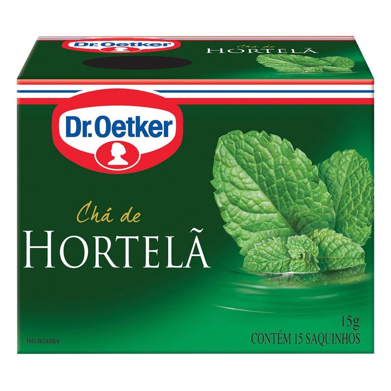 Chá Hortelã Dr  Oetker Caixa 15g