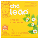 Chá Camomila Chá Leão Caixa 10g 10 Unidades