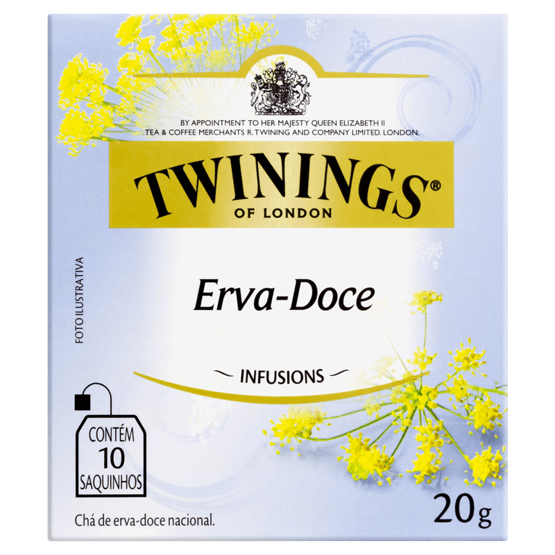 Chá Erva-Doce Twinings Infusions Caixa 20g 10 Unidades