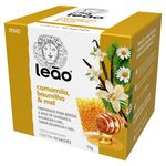 Chá Camomila, Baunilha & Mel Leão Caixa 15g 10 Unidades