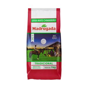 Erva-Mate Chimarrão Tradicional Madrugada Pacote 1kg
