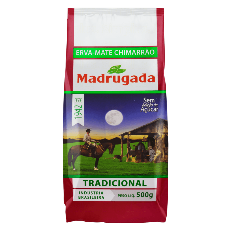 Erva-Mate Chimarrão Tradicional Madrugada Pacote 500g