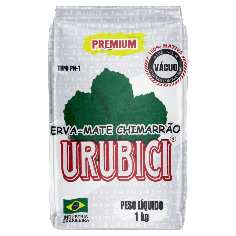 Erva-Mate Chimarrão a Vácuo Urubici Premium Pacote 1kg