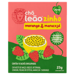 Chá Morango & Maracujá Leãozinho Caixa 23g 10 Unidades