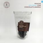 Uva Passa com Chocolate Amargo 70% Cacau Chocolate Da Ilha Pacote 100g
