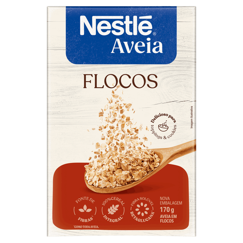 Aveia em Flocos Nestlé Caixa 170g