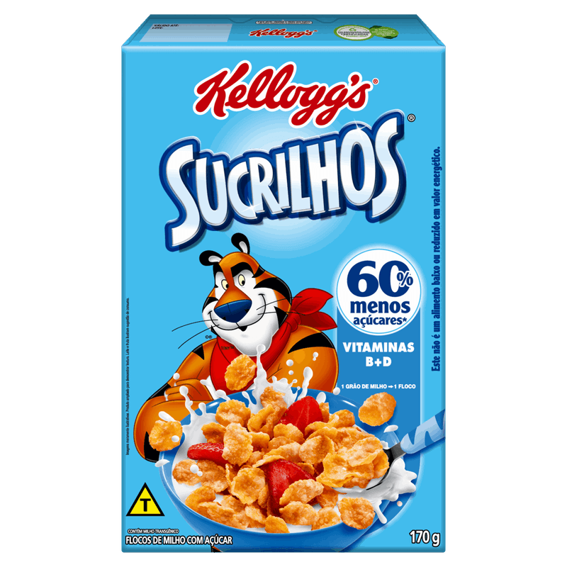 Cereal Matinal Kellogg's Sucrilhos Caixa 170g