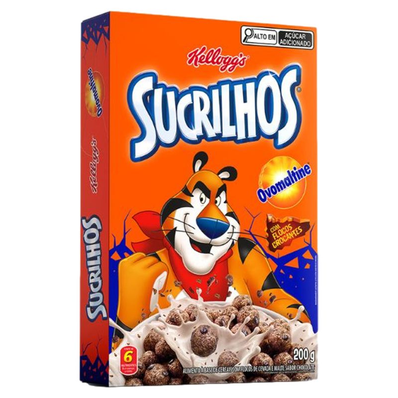 Cereal Matinal Ovomaltine Kellogg's Sucrilhos Caixa 200g