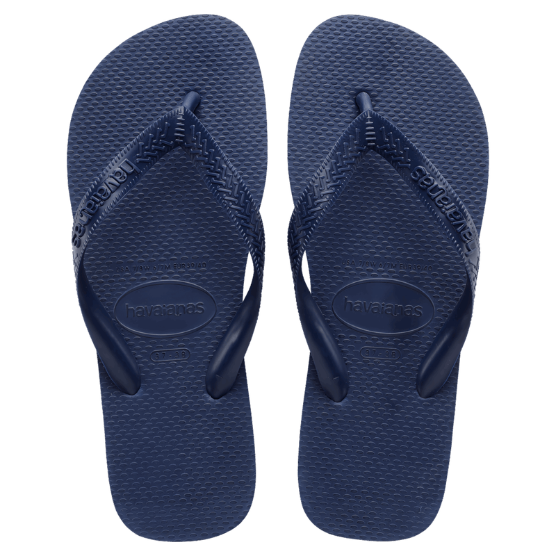 Chinelo Marinho Top Havaianas Unissex n° 43/44