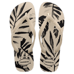 Chinelo Bege Palha Aloha Havaianas n° 39/40