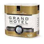 Toalha de Papel Folha Tripla Grand Hotel Pacote 2 Unidades 50 Folhas Cada