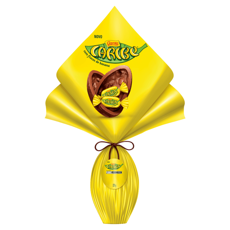 Ovo de Páscoa Caribe Garoto 215g
