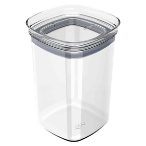 Pote Hermético Organizador Natural Quadrado 1l Ou Block