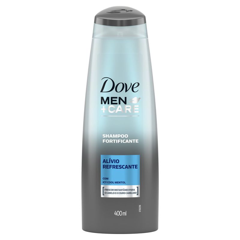 Shampoo Dove Men+Care Alívio Refrescante Frasco 400ml