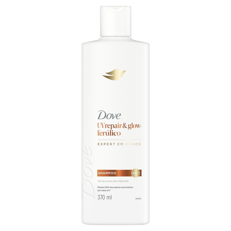 Shampoo Dove UV Repair & Glow + Ferúlico Frasco 370ml