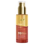 Óleo e Sérum Bifásico Dove UV Repair & Glow + Ferúlico Frasco 110ml Spray