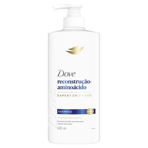 Shampoo Dove Reconstrução + Aminoácido Frasco 600ml Pump
