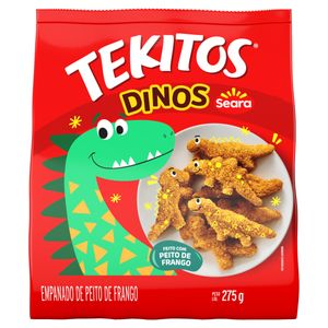 Empanado de Frango Dinos Seara Tekitos Pacote 275g